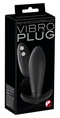 Anální kolík "Remote Controlled Vibro Plug"