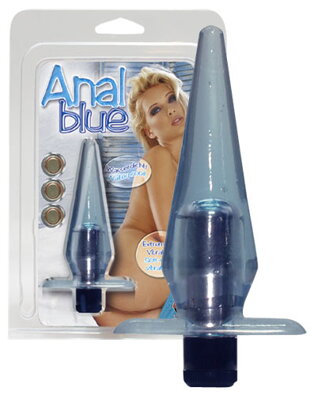 Anal Blue vibračný kolík