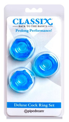 Sada kroužků "Deluxe Cock Ring Set"
