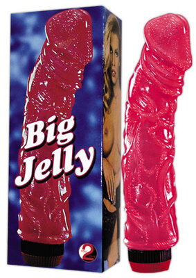 Vibrator "Big Jelly" růžový