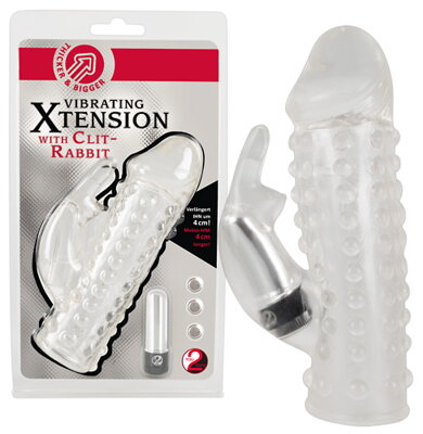 Vibrační násada na penis "Xtension"