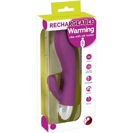 Vibrátor "Heating Vibe Clit"