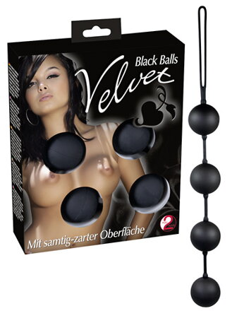 Velvet Black Balls 4 loptičky